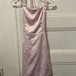 Glassons Light Pink Marble Dress